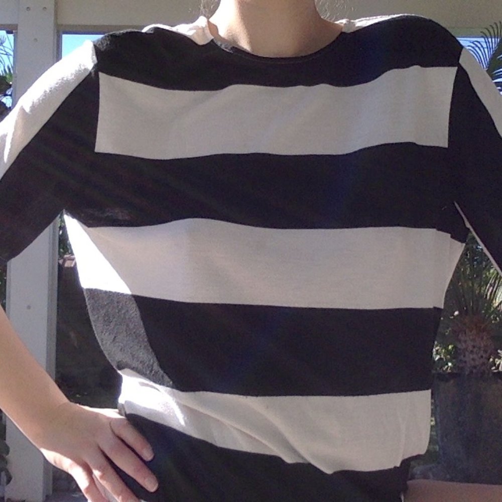 Topshop strip shirt